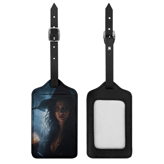 Smoky Witch Seamless Luggage Tag