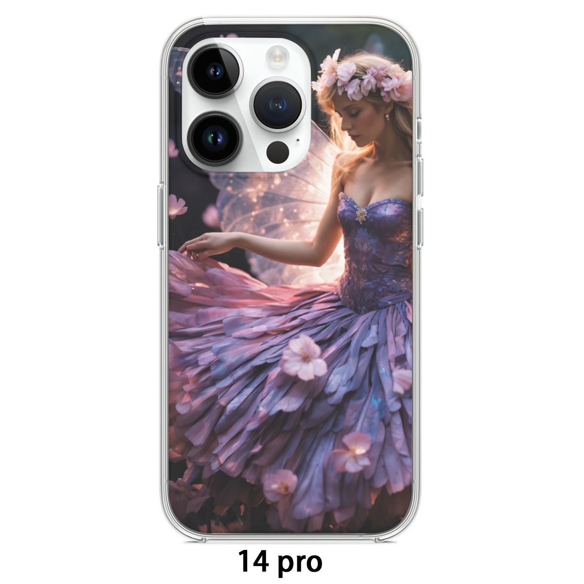 Purple Fairy iPhone 14 15 Series Mobile Phone Case | TPU