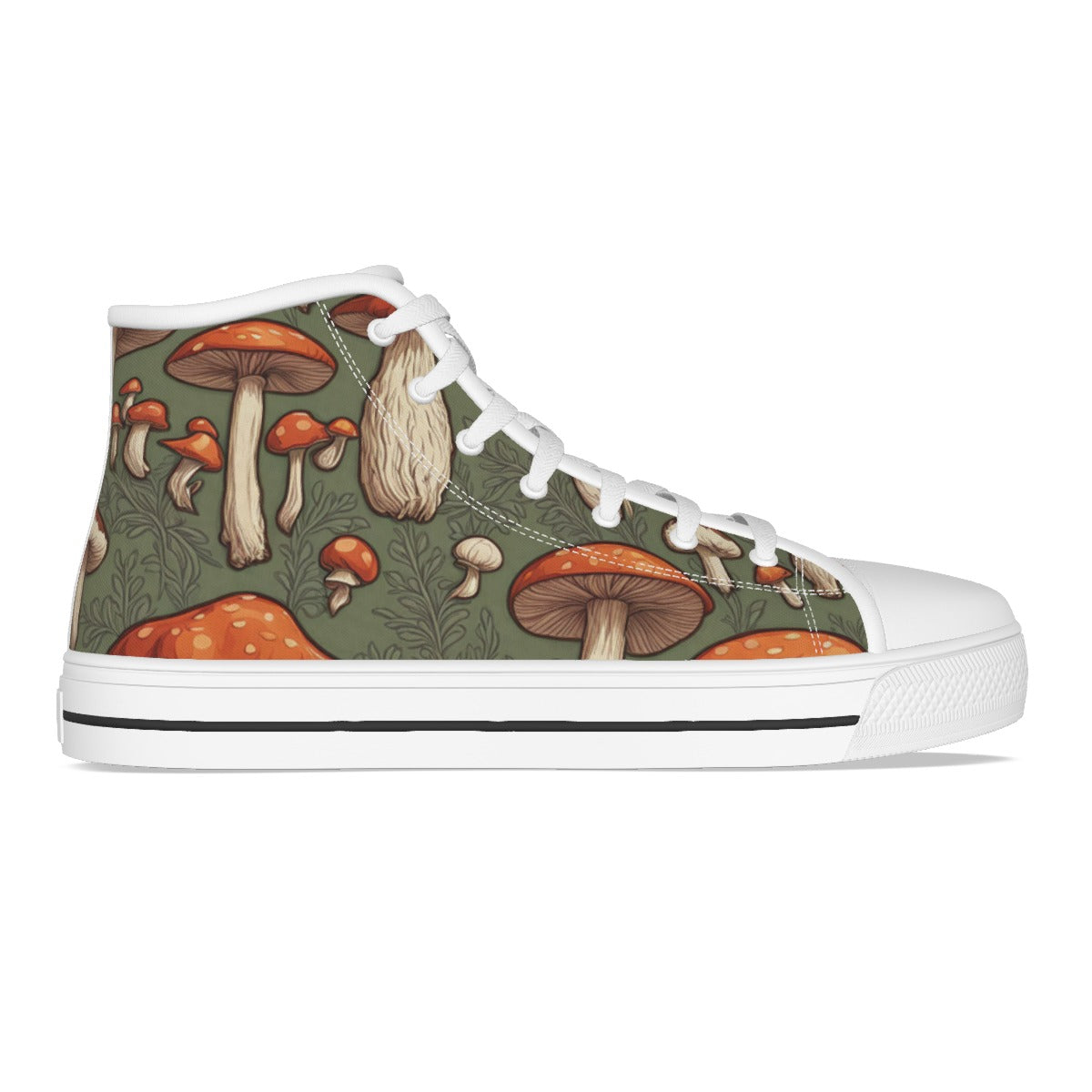 "Goblin Queen" Women's Canvas Shoes