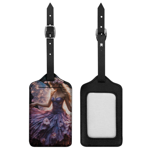 Purple Fairy Seamless Luggage Tag