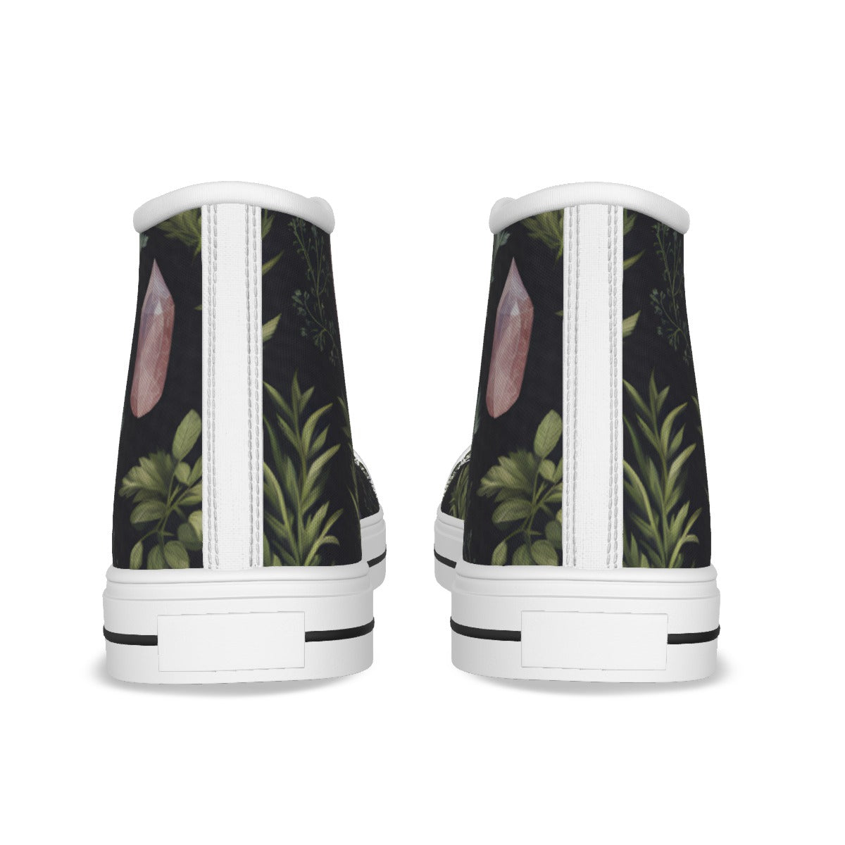 "Crystals and Herbs" Women's Canvas Shoes