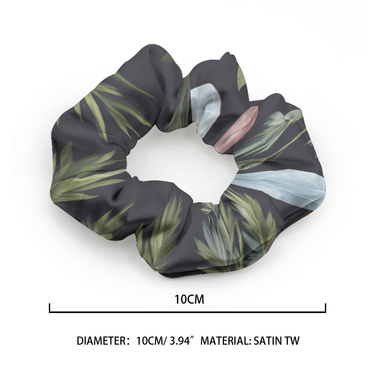 "Crystals and Herbs" Scrunchie