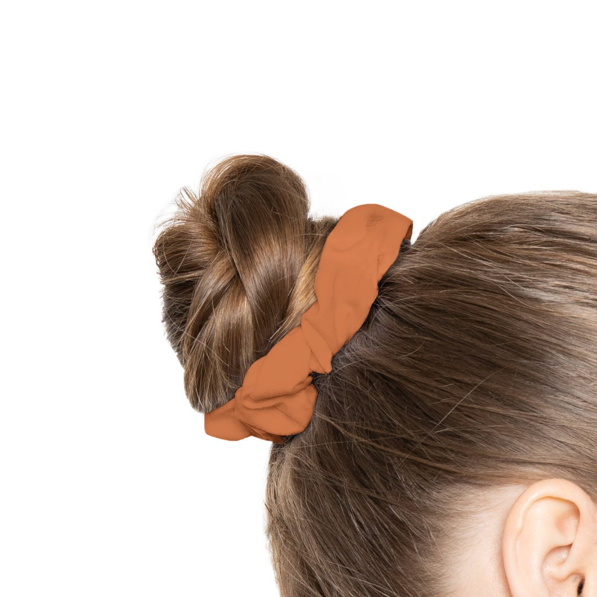 Ghost and Pumpkin Scrunchie