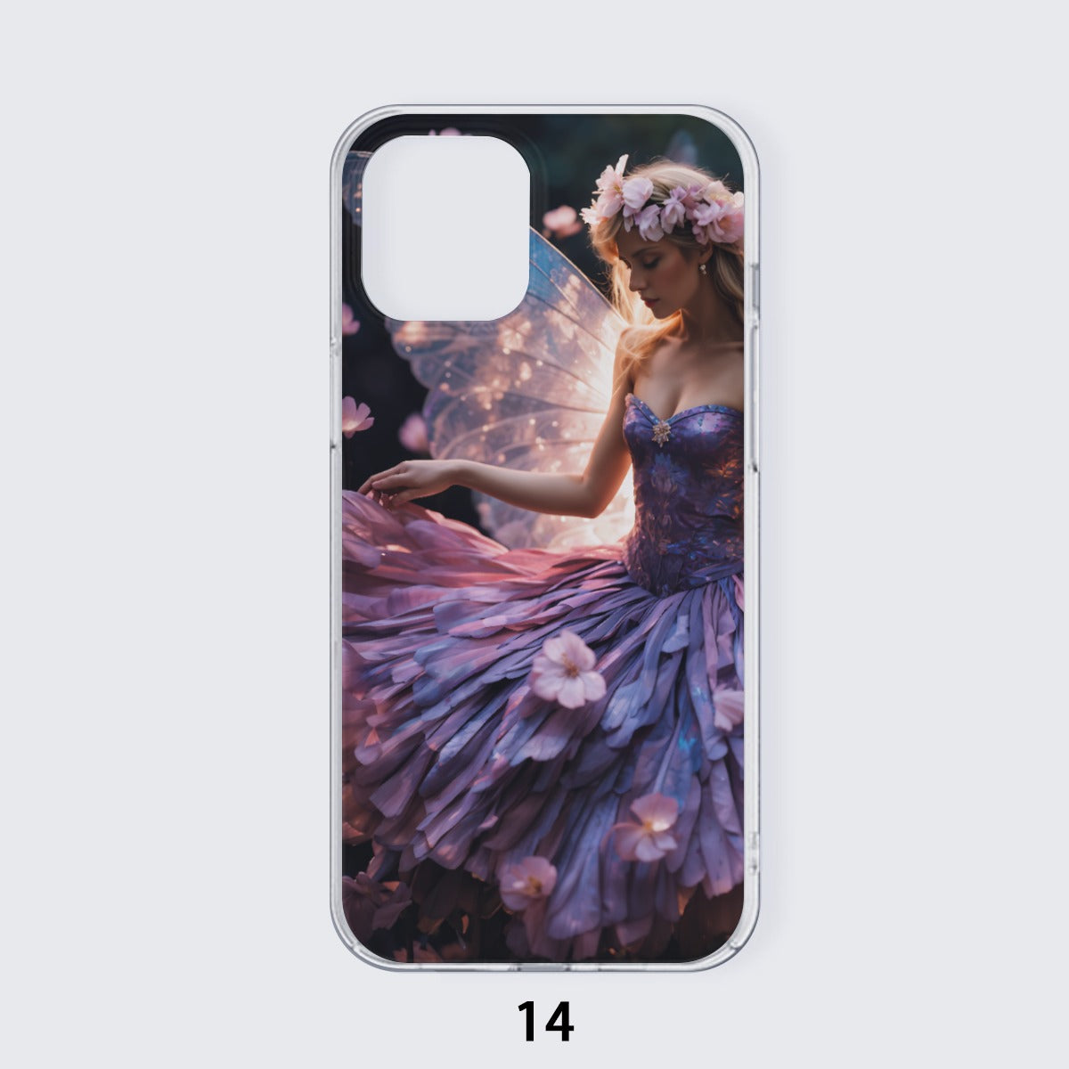 Purple Fairy iPhone 14 15 Series Mobile Phone Case | TPU