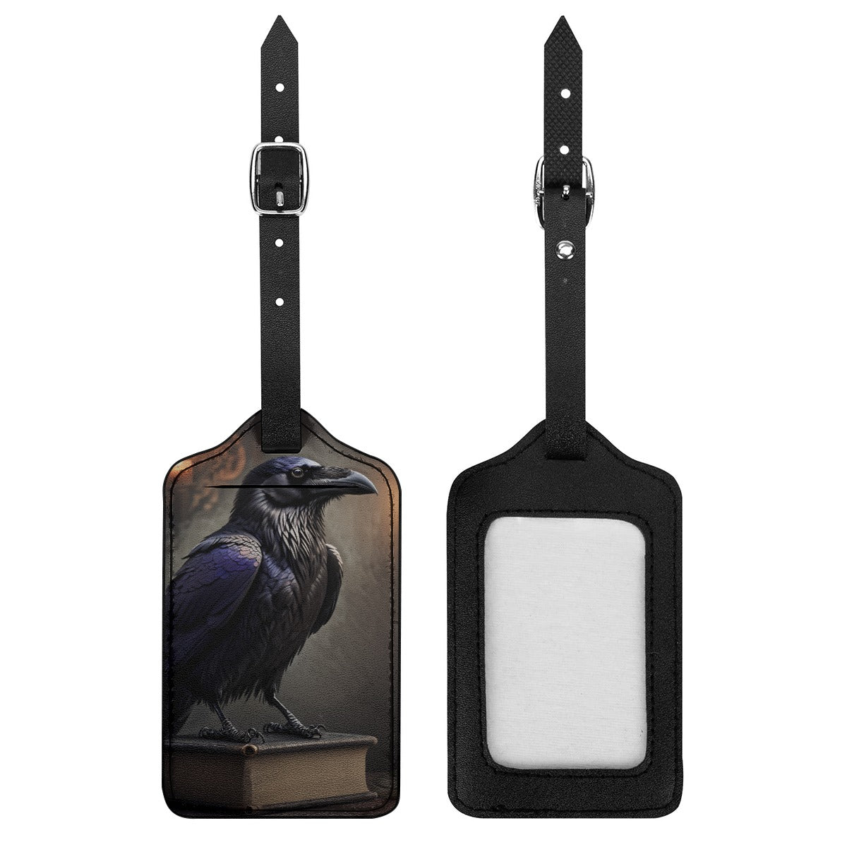 Book Raven Seamless Luggage Tag