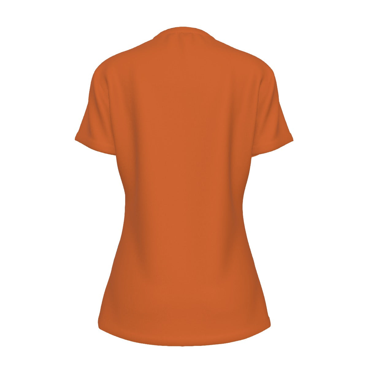 "Ghost and Pumpkin" Women's Round Neck T-Shirt | 190GSM Cotton